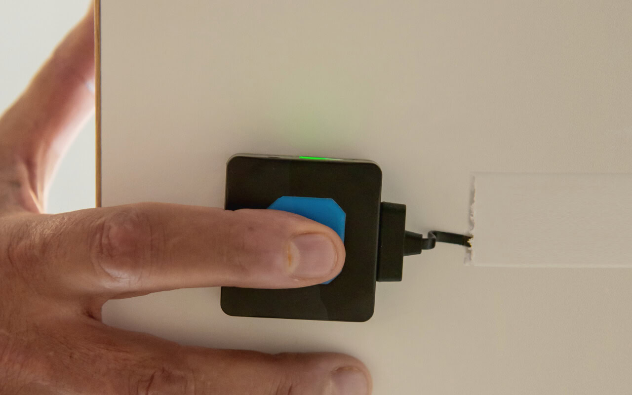 Alarmknop voor discreet alarmeren bij agressie of geweld