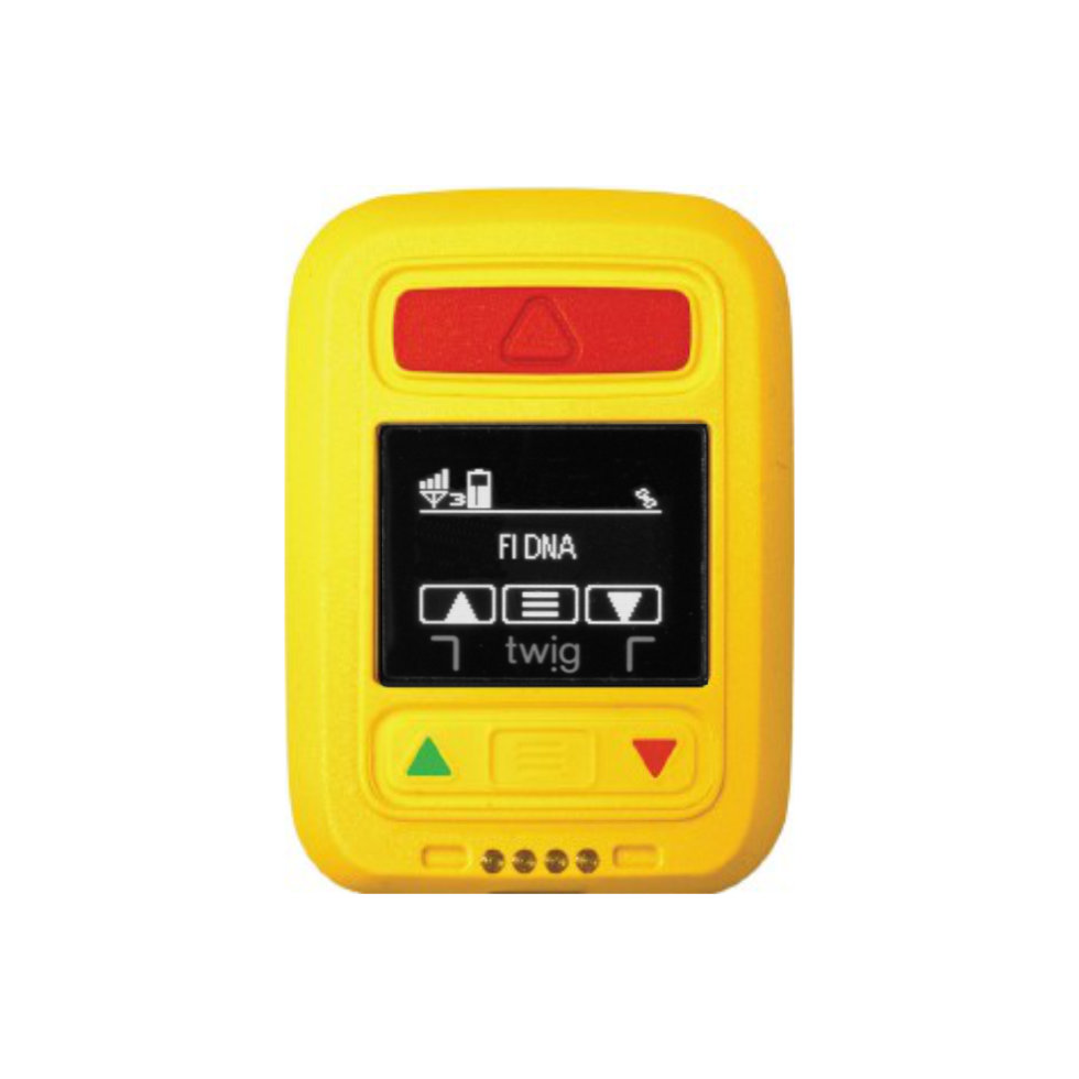 TWIG Neo Ex: compact ATEX personenalarm en pager voor alleenwerkers en BHV’ers