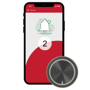 Emerit e-B10: externe noodknop met man down detectie voor de SOSvolaris alarmeringsapp - Afbeelding 3