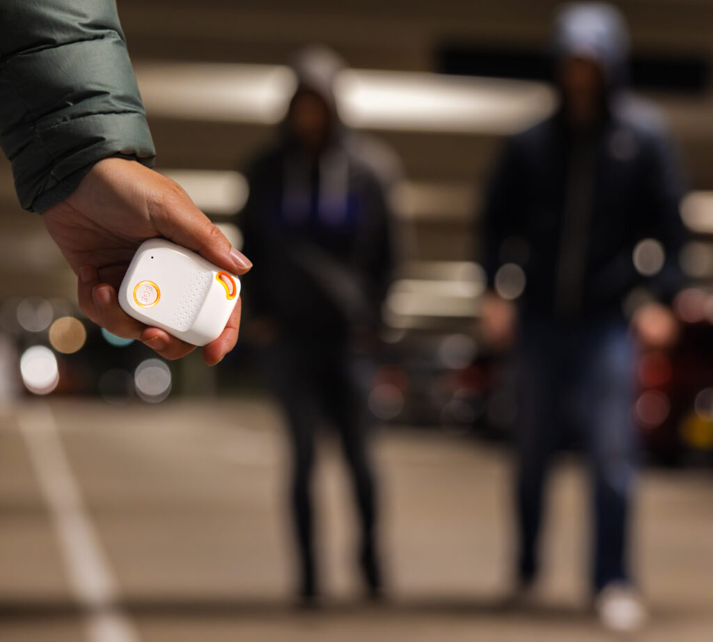 Noodknop parkeergarage